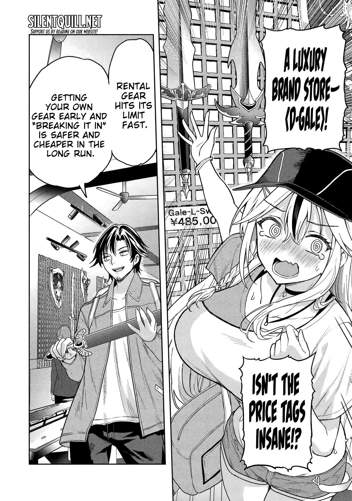 Gal to Dungeon to Shuukai Okure no Tansaku Eiyuutan ~Moto Legend Ima wa Wakeari tei Rank Tansakushana Ore ga, S-Kyuu Gal ni Natsukare Makutte Ikusei wo Makase Sareta~ Chapter 4 - Page 13