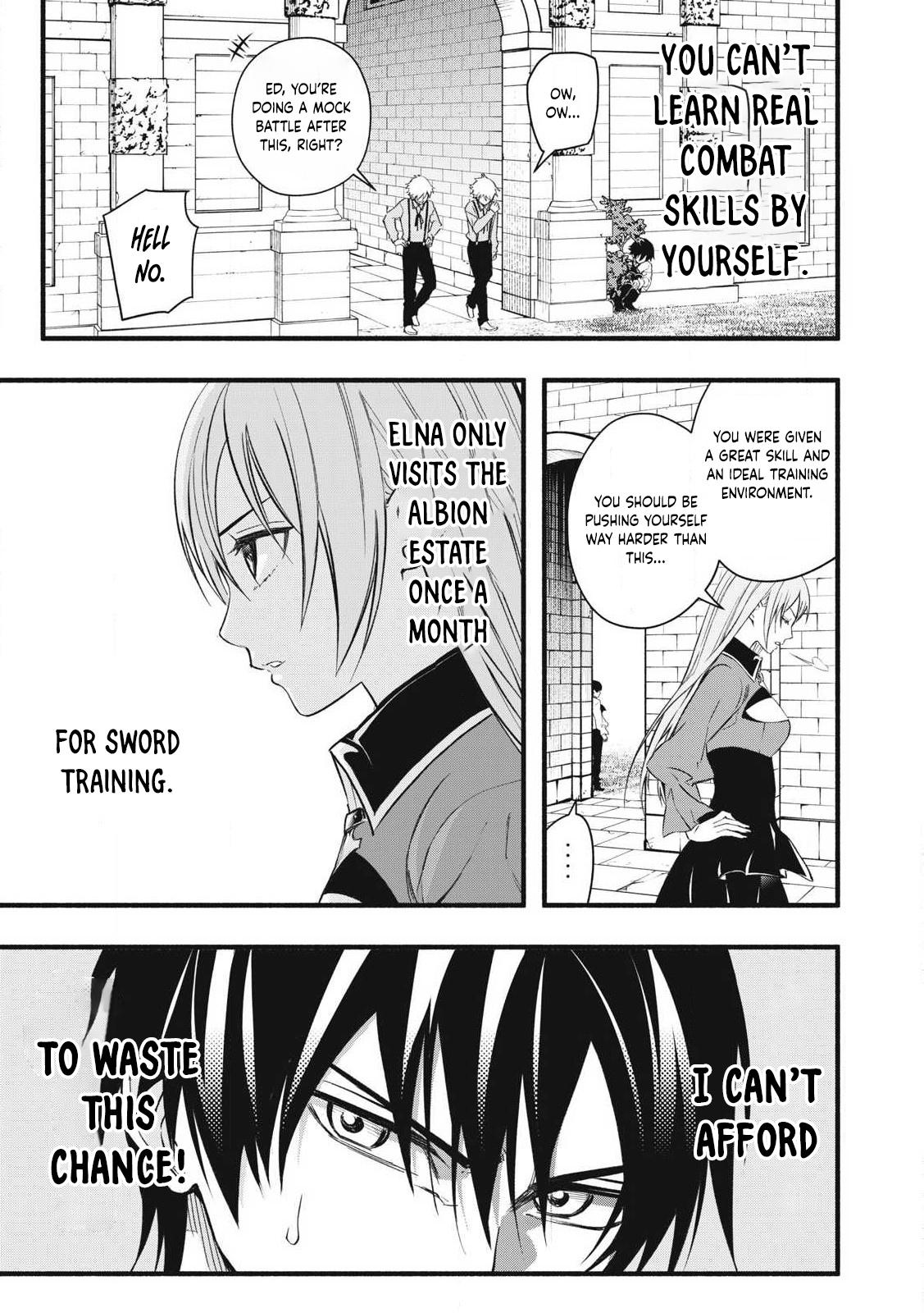 Geemu Chuuban de Shinu Akuyaku Kizoku ni Tensei Shita Node, Hazure Skill [Tame] wo Kushi Shite Saikyou wo Mezashite Mita Chapter 1 - Page 32