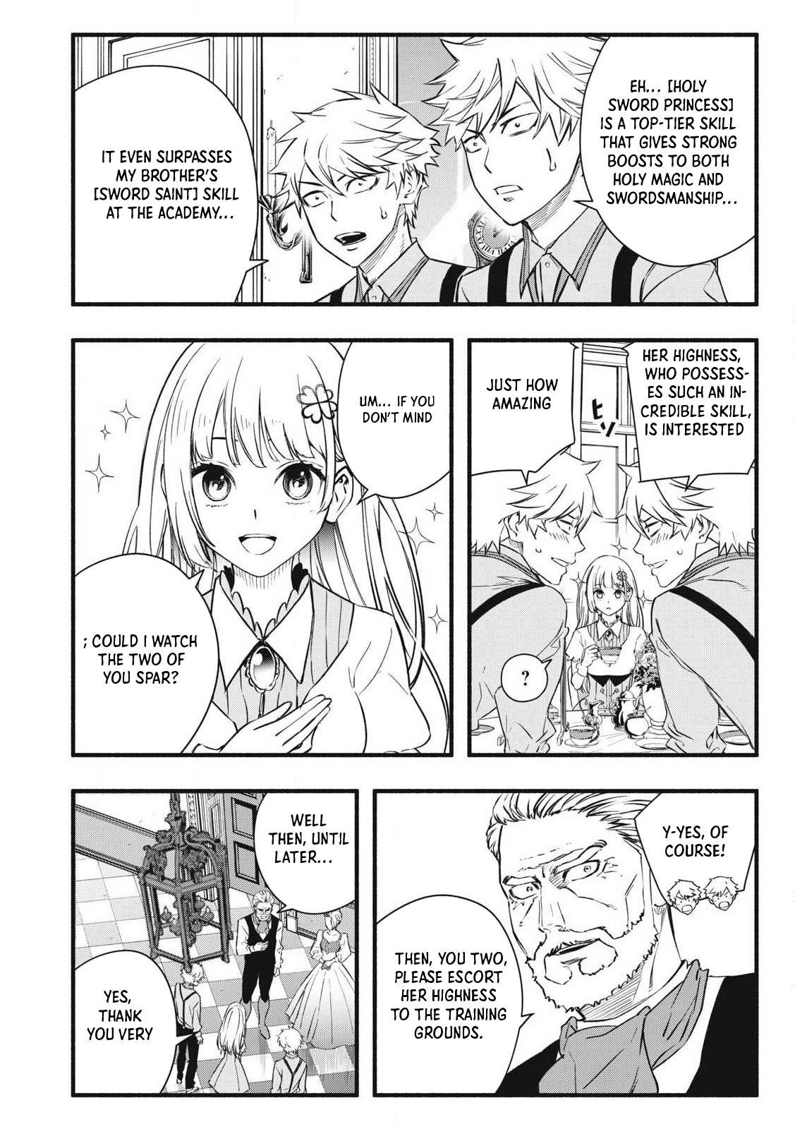 Geemu Chuuban de Shinu Akuyaku Kizoku ni Tensei Shita Node, Hazure Skill [Tame] wo Kushi Shite Saikyou wo Mezashite Mita Chapter 2 - Page 15