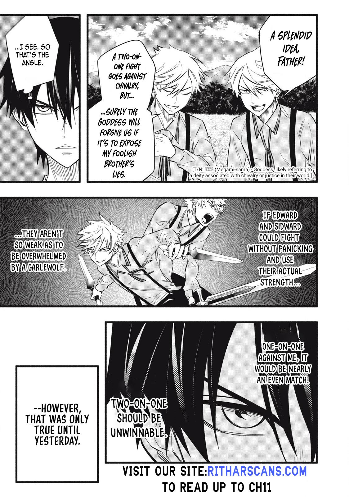 Geemu Chuuban de Shinu Akuyaku Kizoku ni Tensei Shita Node, Hazure Skill [Tame] wo Kushi Shite Saikyou wo Mezashite Mita Chapter 6 - Page 10