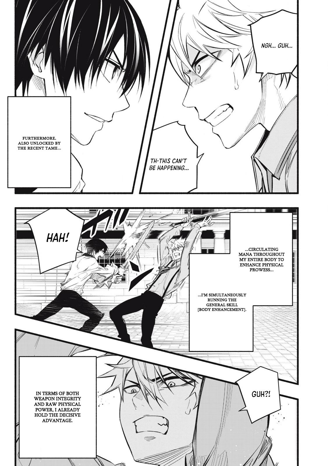 Geemu Chuuban de Shinu Akuyaku Kizoku ni Tensei Shita Node, Hazure Skill [Tame] wo Kushi Shite Saikyou wo Mezashite Mita Chapter 7 - Page 18