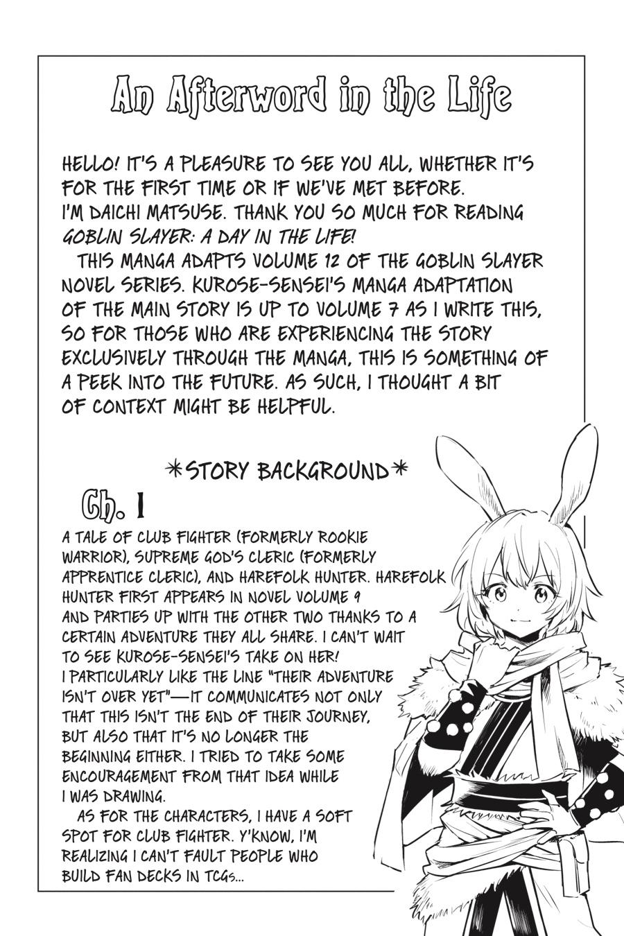 Goblin Slayer - A Day in the Life Chapter 4.5 - Page 12