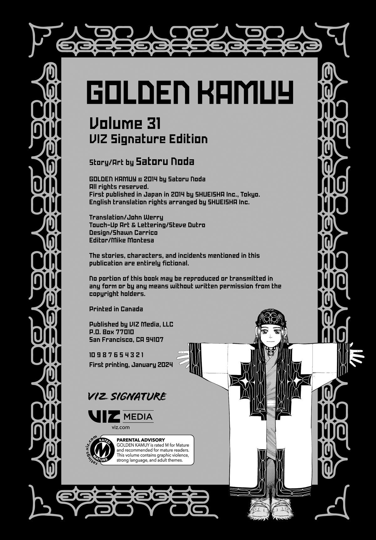 Golden Kamuy Chapter 314 - Page 36