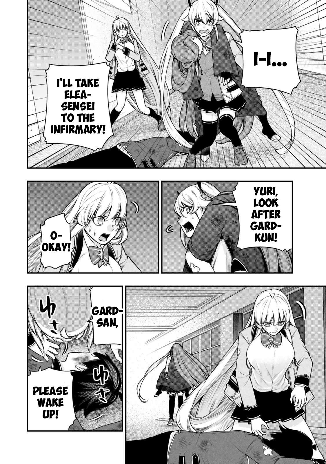 Gomi Ika da to Tsuihou Sareta Shiyounin, Jitsu wa Zense Kenja desu: Shijou Saikyou no Kenja, Sekai Saikouhou no Gakuen ni Kayou Chapter 15.3 - Page 14