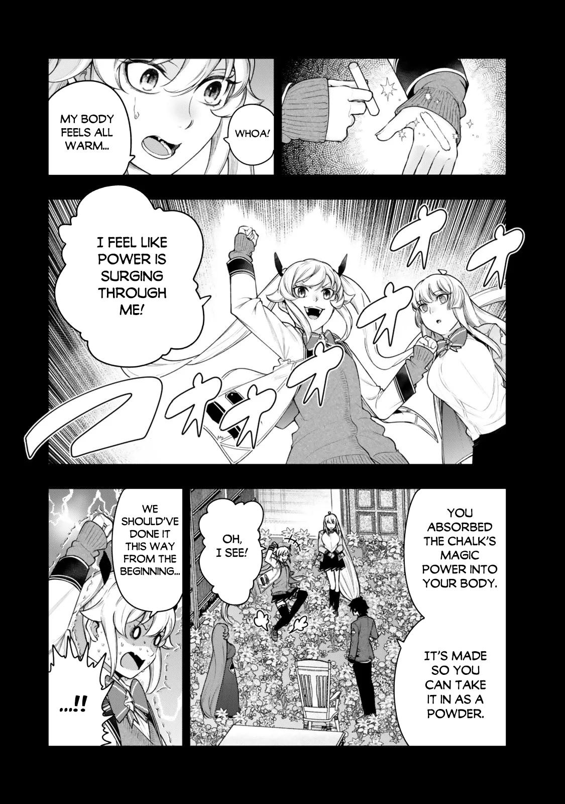 Gomi Ika da to Tsuihou Sareta Shiyounin, Jitsu wa Zense Kenja desu: Shijou Saikyou no Kenja, Sekai Saikouhou no Gakuen ni Kayou Chapter 18.1 - Page 9