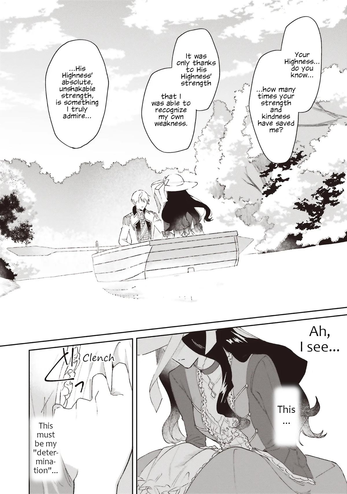 Gyakkou Shita Akuyaku Reijou wa, Naze ka Maryoku wo Ushinattanode Shinsou no Reijou ni Narimasu Chapter 24 - Page 22