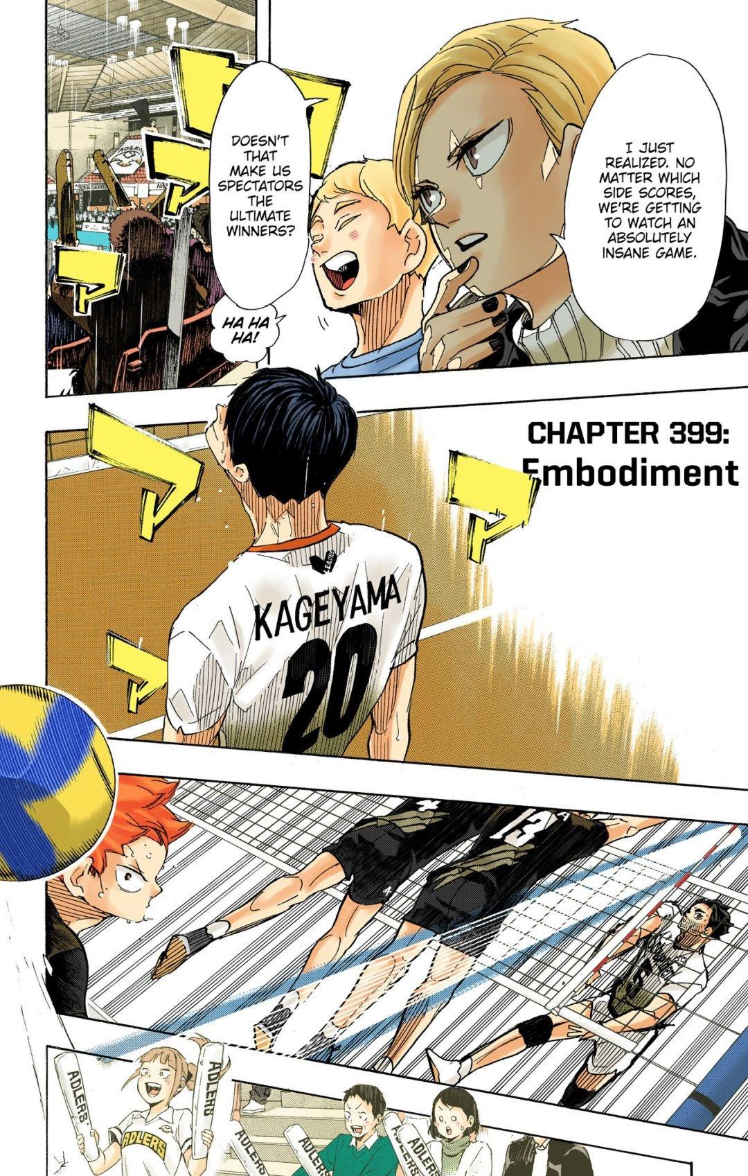 Haikyu!! (Color) Chapter 399 - Page 4