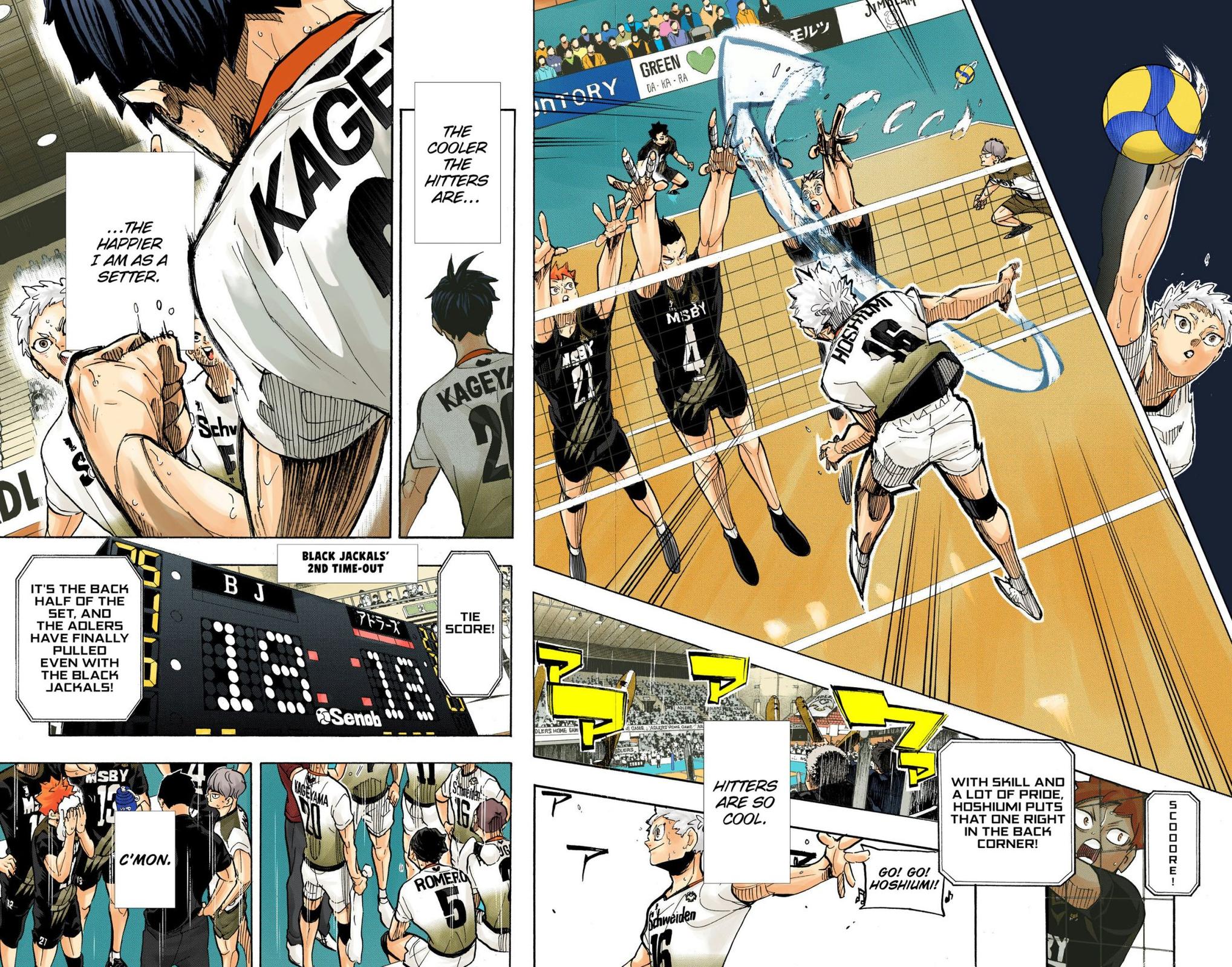 Haikyu!! (Color) Chapter 399 - Page 14