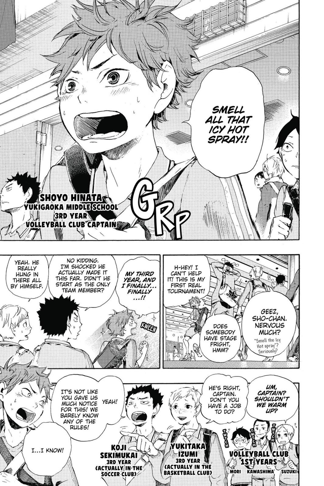 Haikyu!! Chapter 1 - Page 11