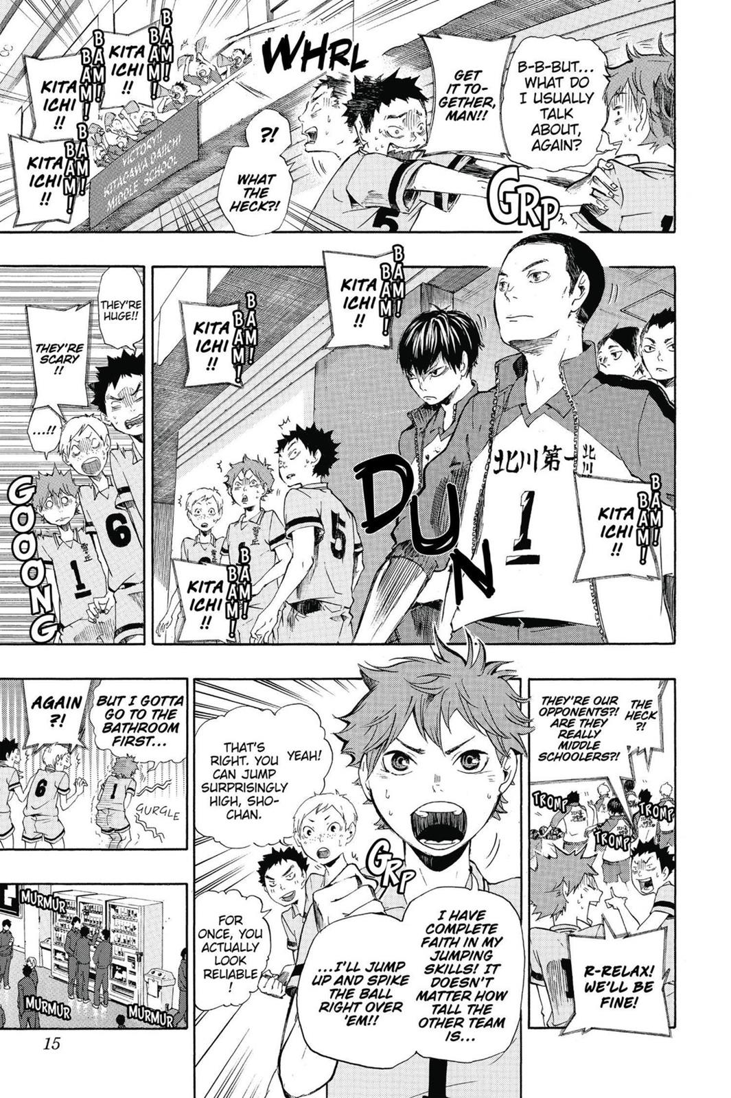 Haikyu!! Chapter 1 - Page 15