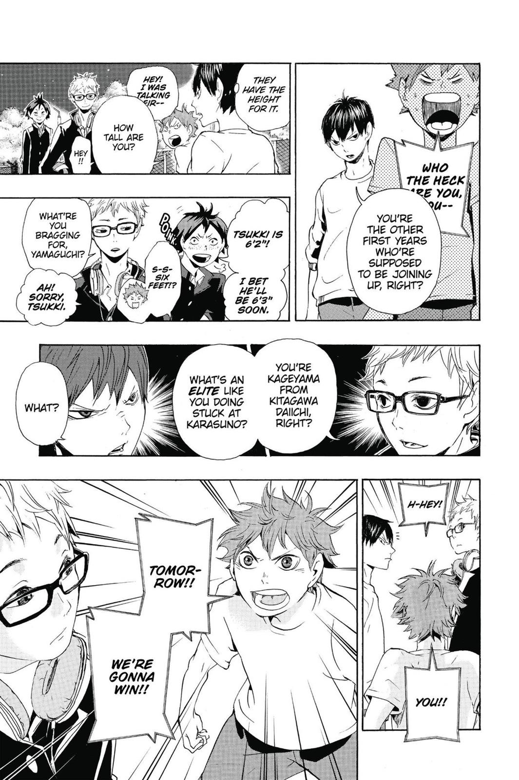 Haikyu!! Chapter 5 - Page 9