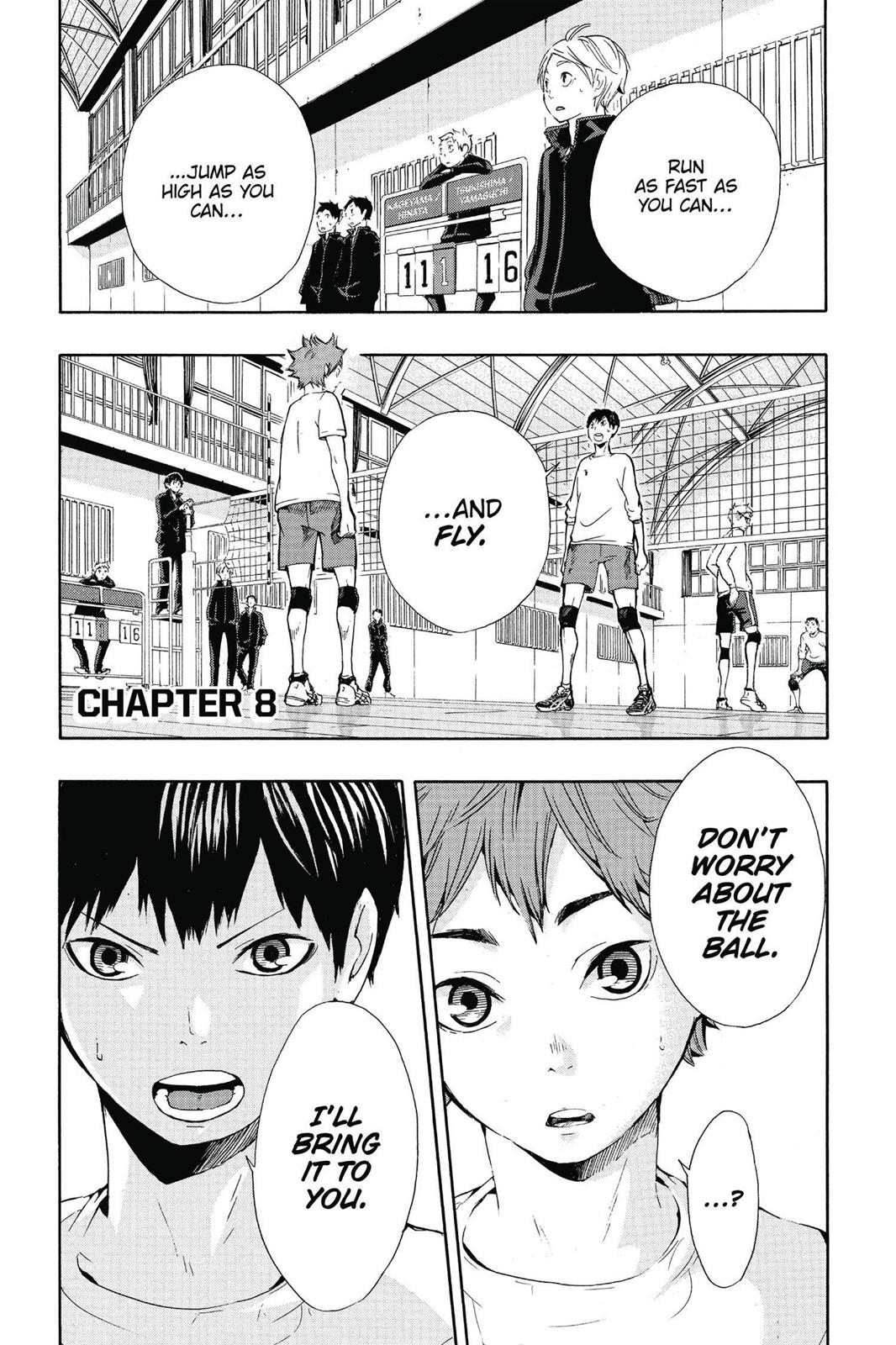 Haikyu!! Chapter 8 - Page 8