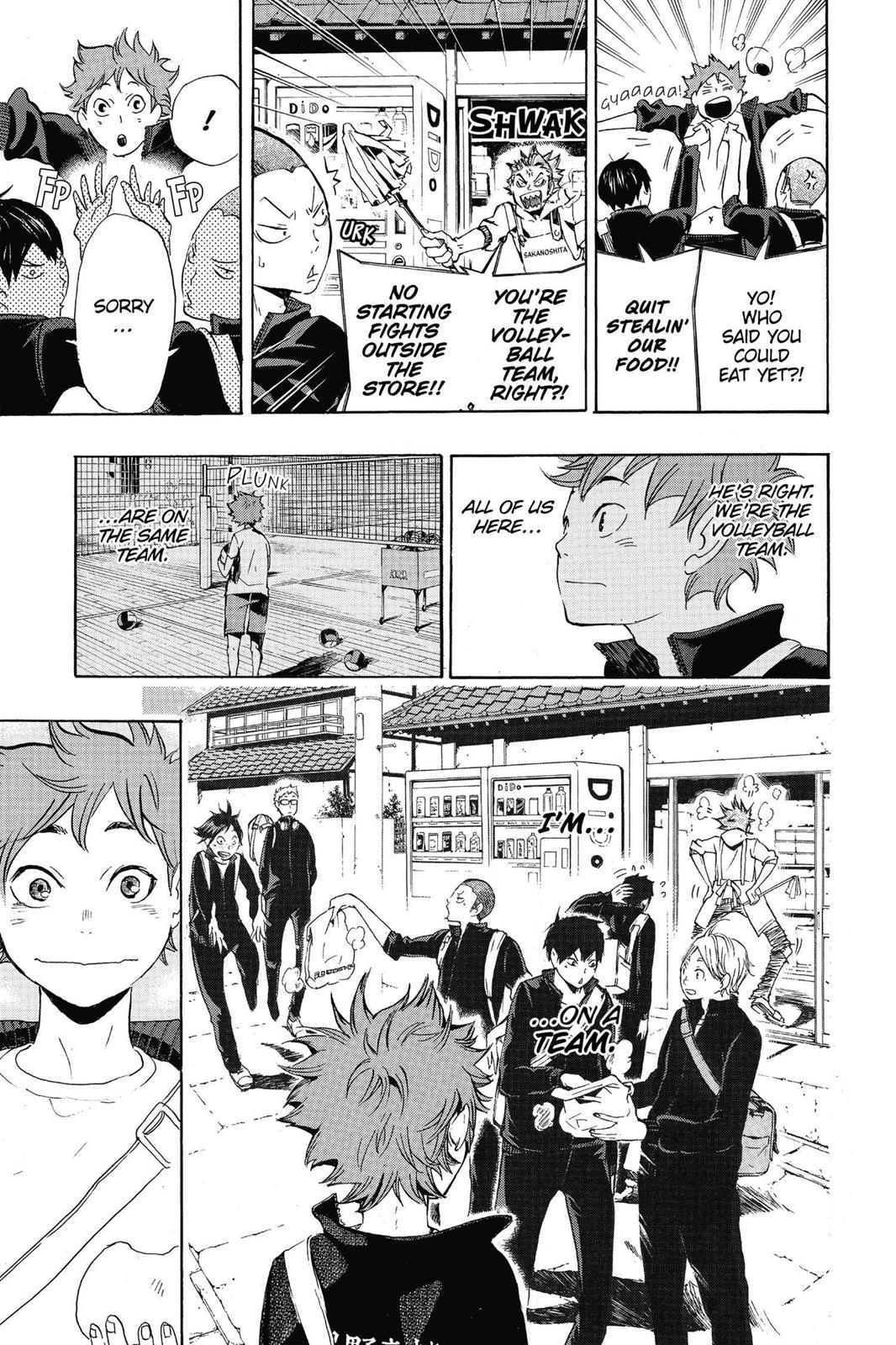Haikyu!! Chapter 10 - Page 9