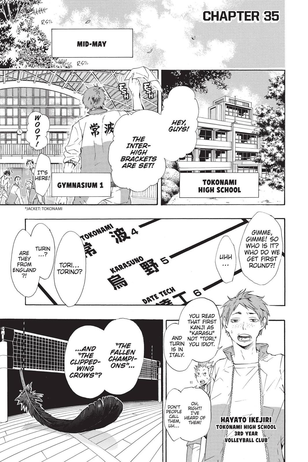 Haikyu!! Chapter 35 - Page 8