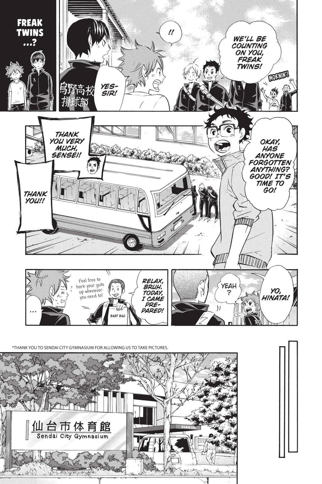 Haikyu!! Chapter 37 - Page 9