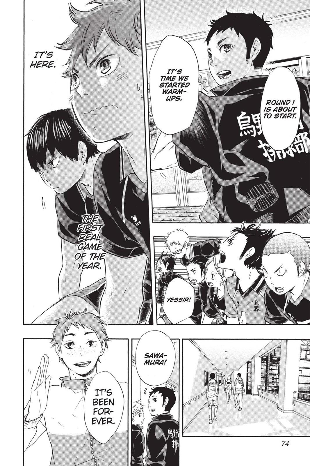 Haikyu!! Chapter 38 - Page 8