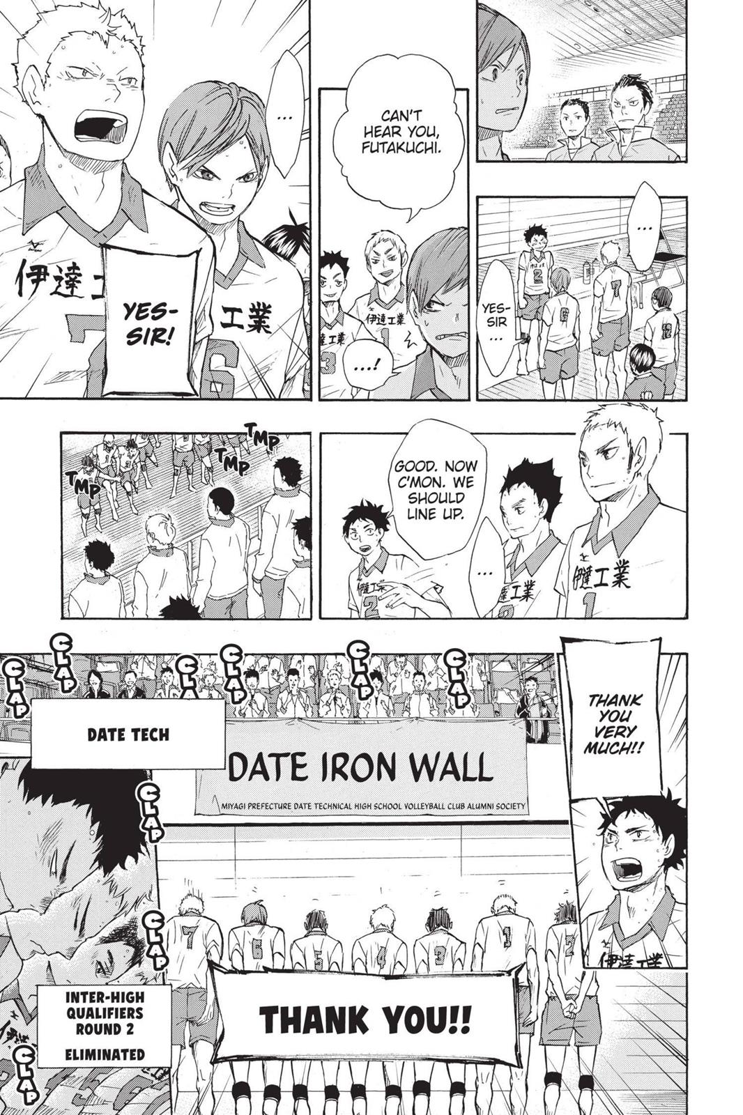 Haikyu!! Chapter 47 - Page 15