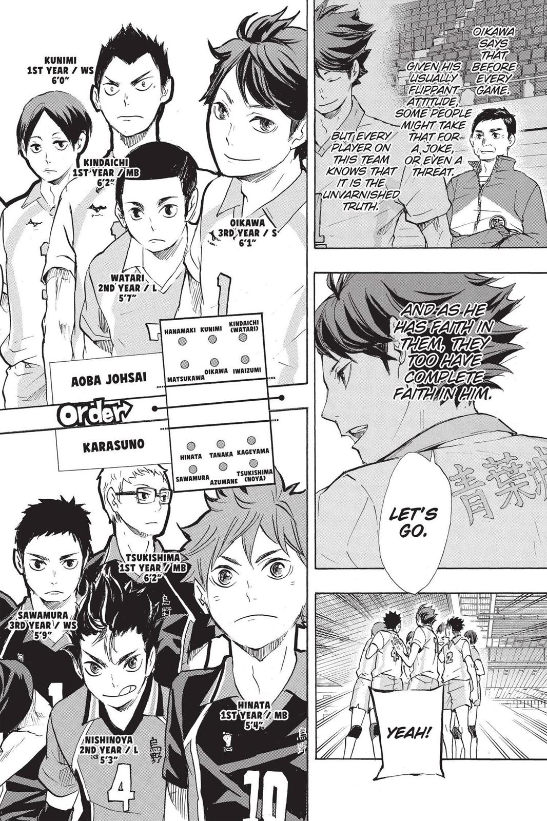 Haikyu!! Chapter 49 - Page 10