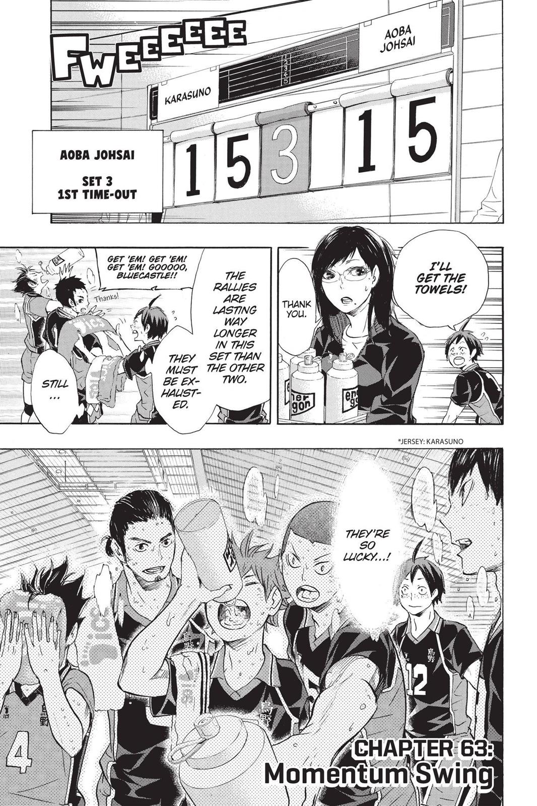 Haikyu!! Chapter 63 - Page 8