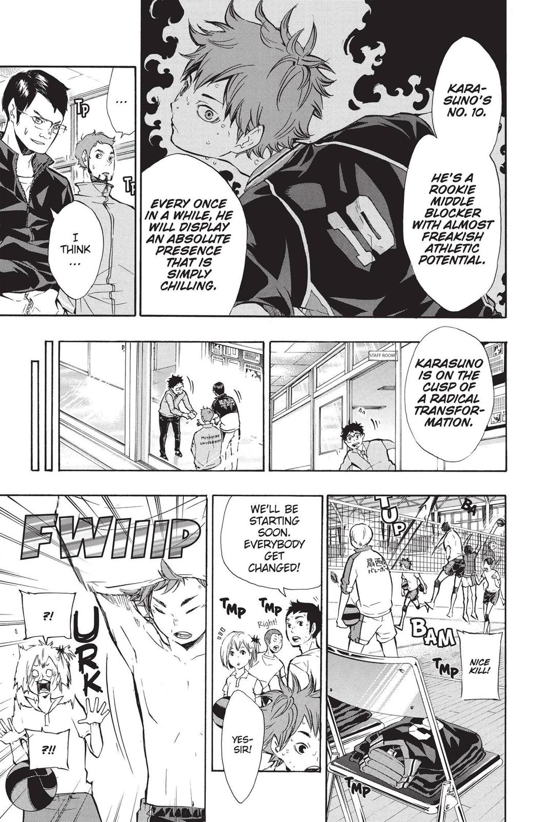 Haikyu!! Chapter 75 - Page 9