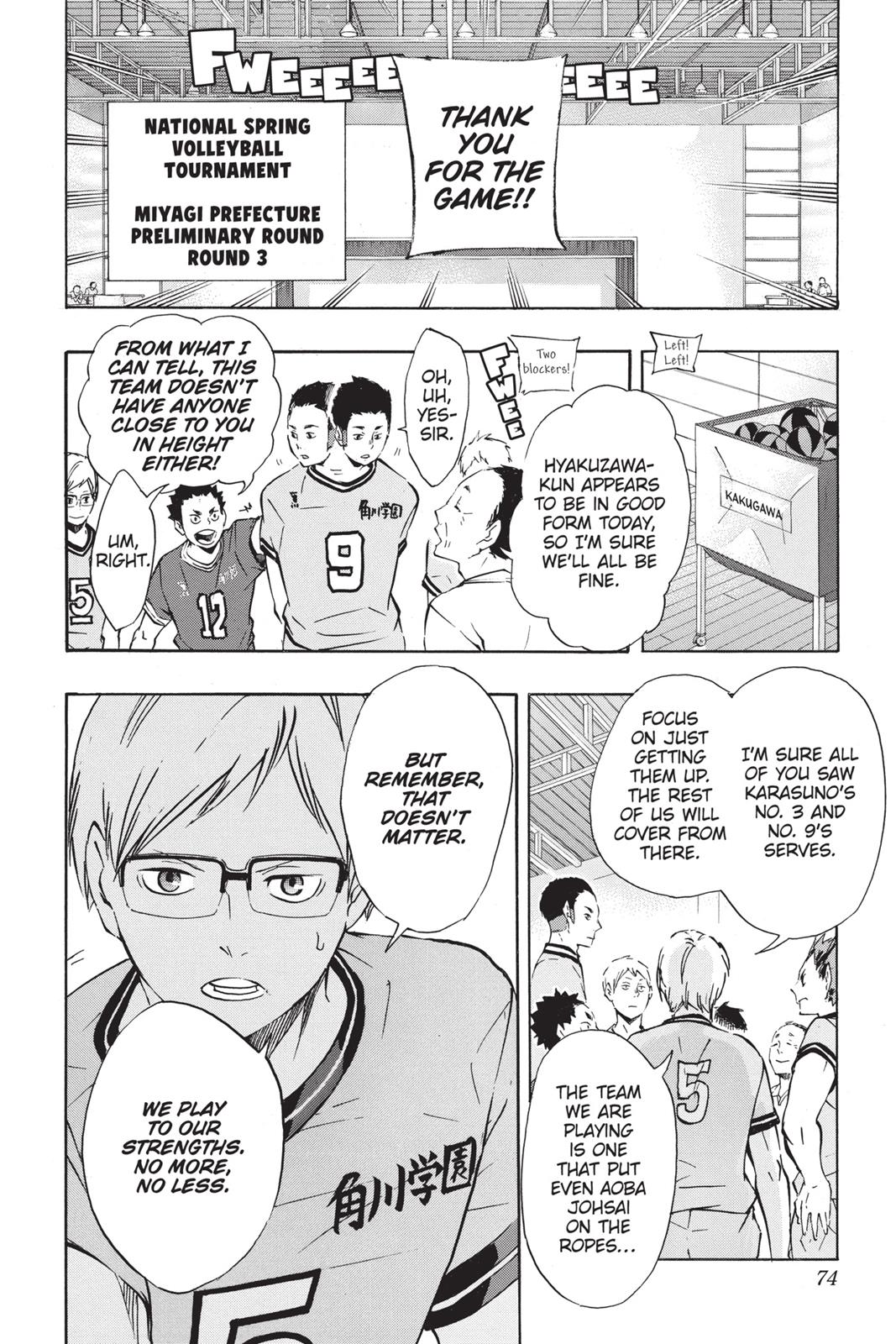 Haikyu!! Chapter 102 - Page 8