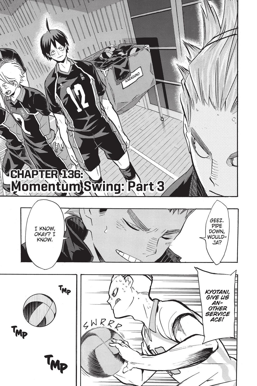 Haikyu!! Chapter 136 - Page 9