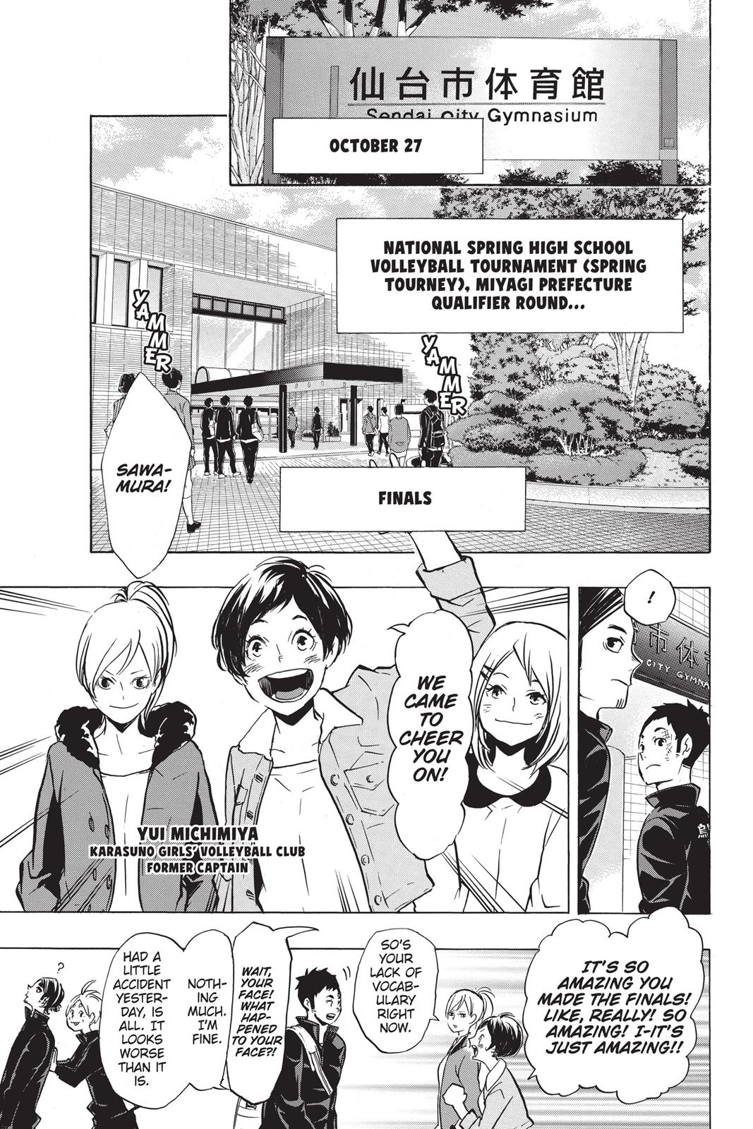 Haikyu!! Chapter 150 - Page 4