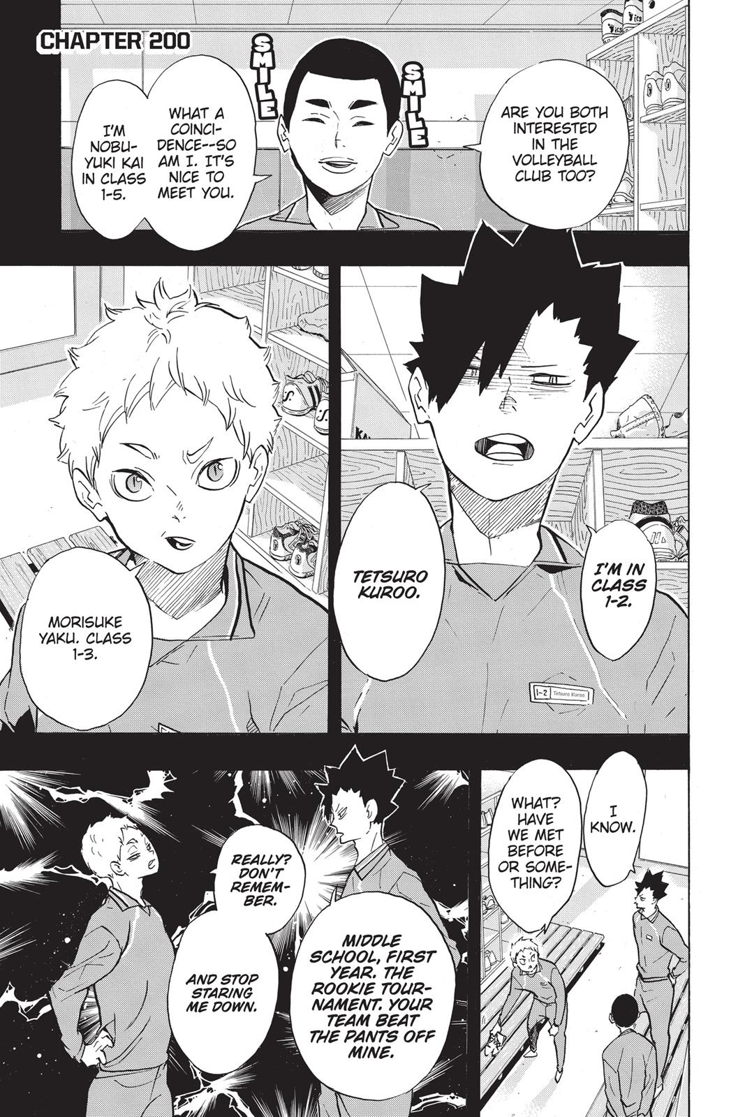 Haikyu!! Chapter 200 - Page 7