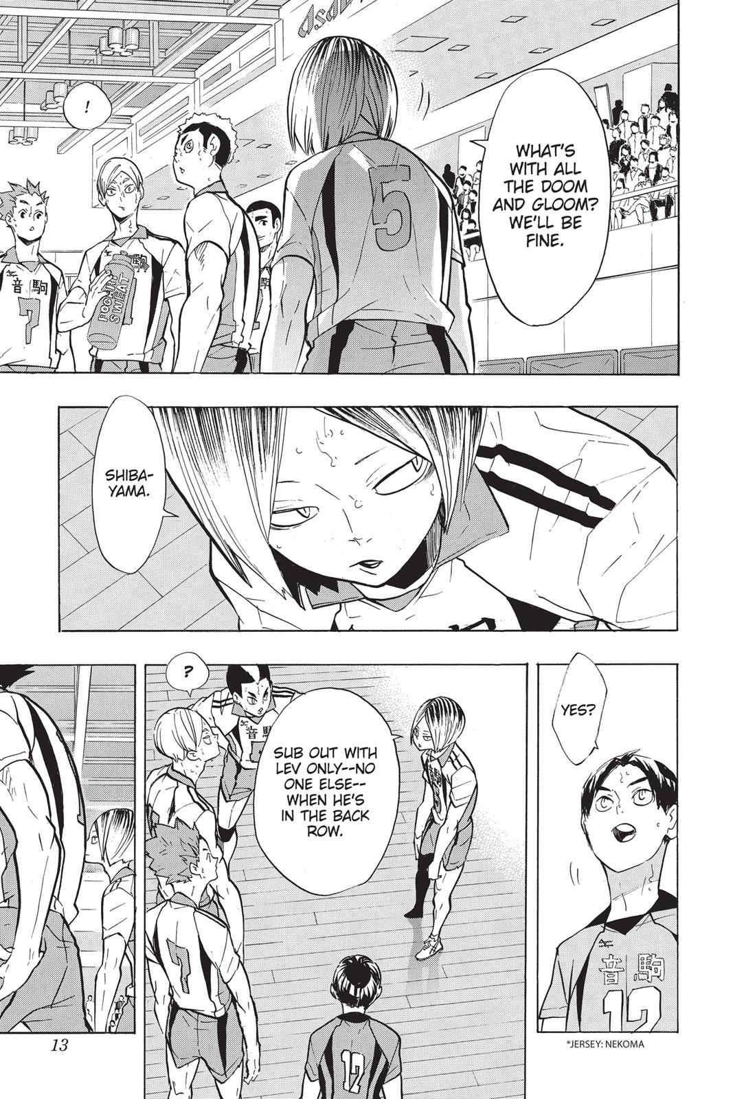 Haikyu!! Chapter 200 - Page 13