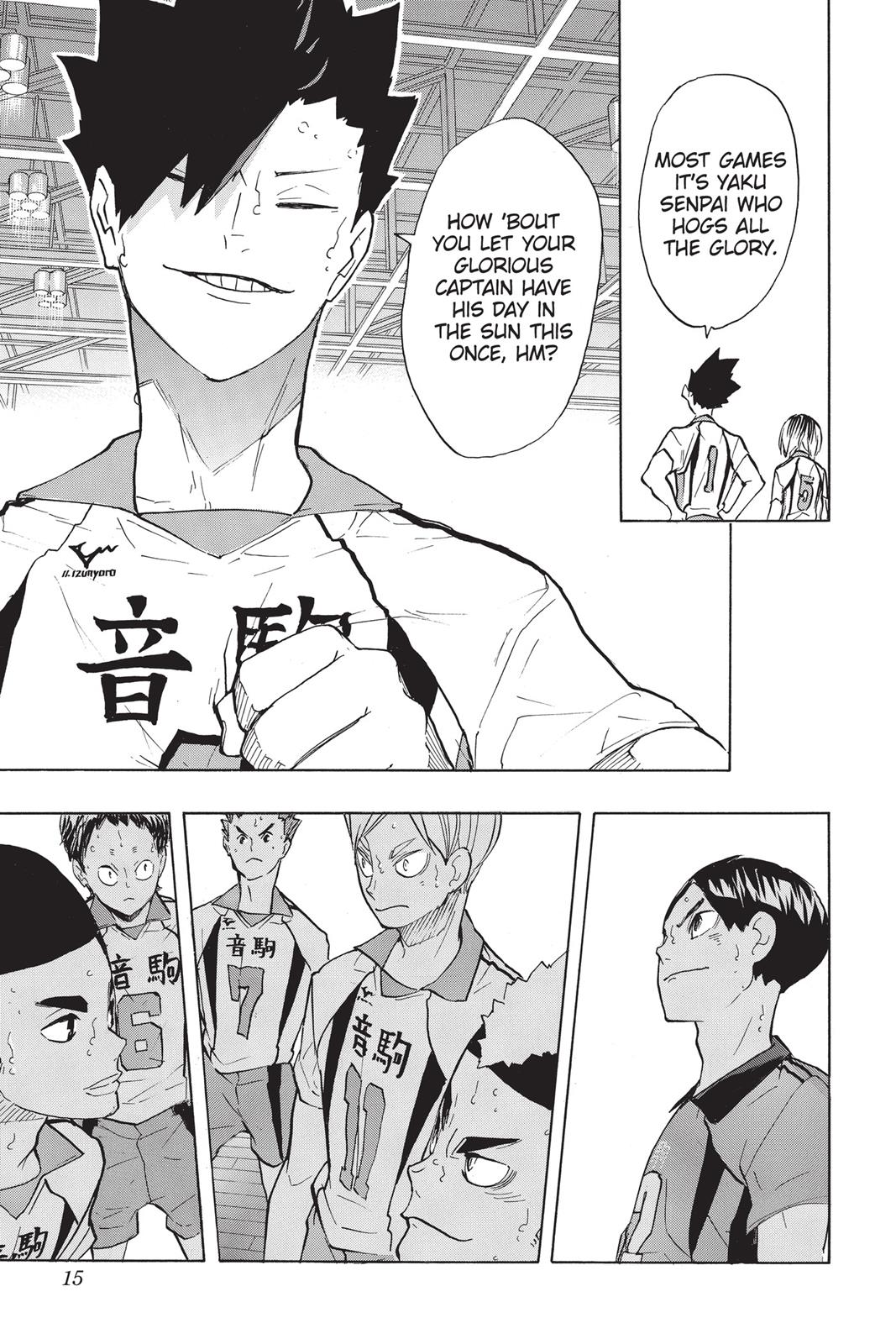 Haikyu!! Chapter 200 - Page 15