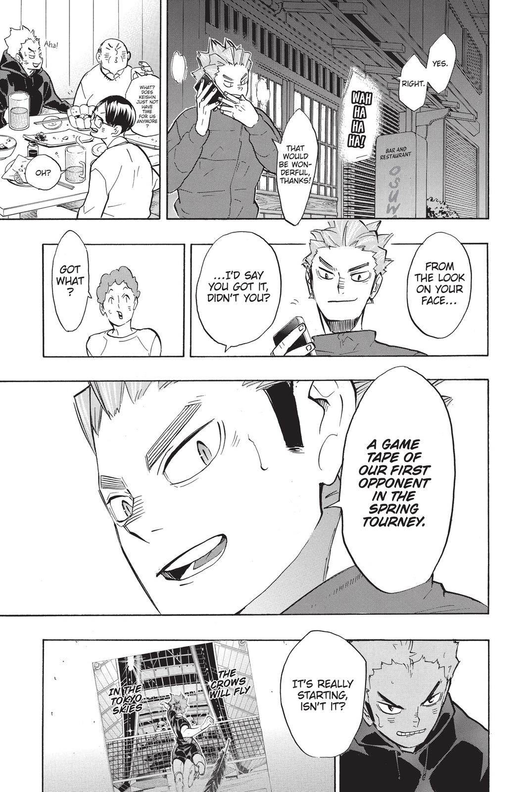 Haikyu!! Chapter 228 - Page 19