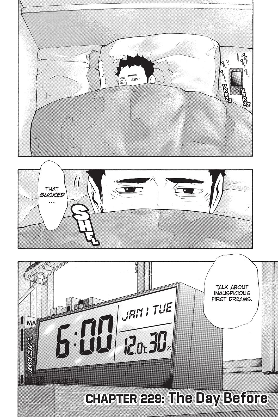 Haikyu!! Chapter 229 - Page 4