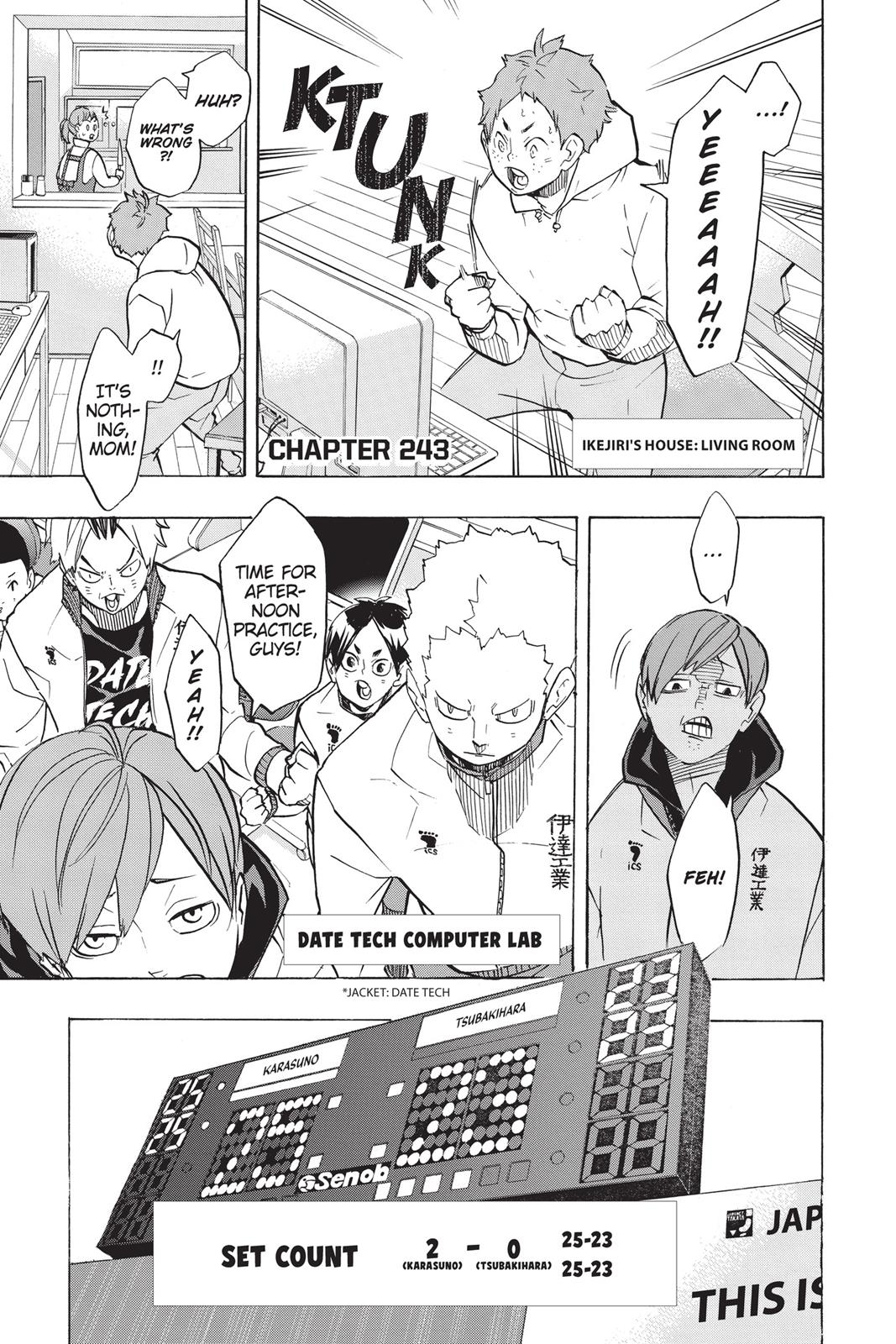Haikyu!! Chapter 243 - Page 7