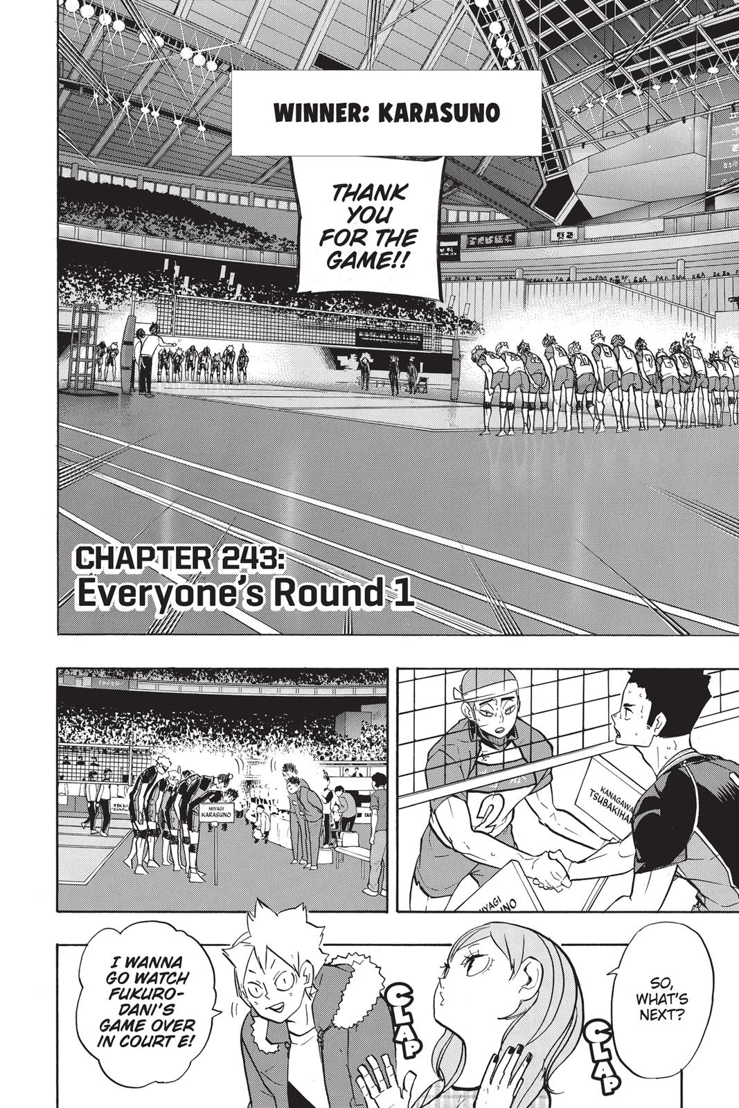 Haikyu!! Chapter 243 - Page 8