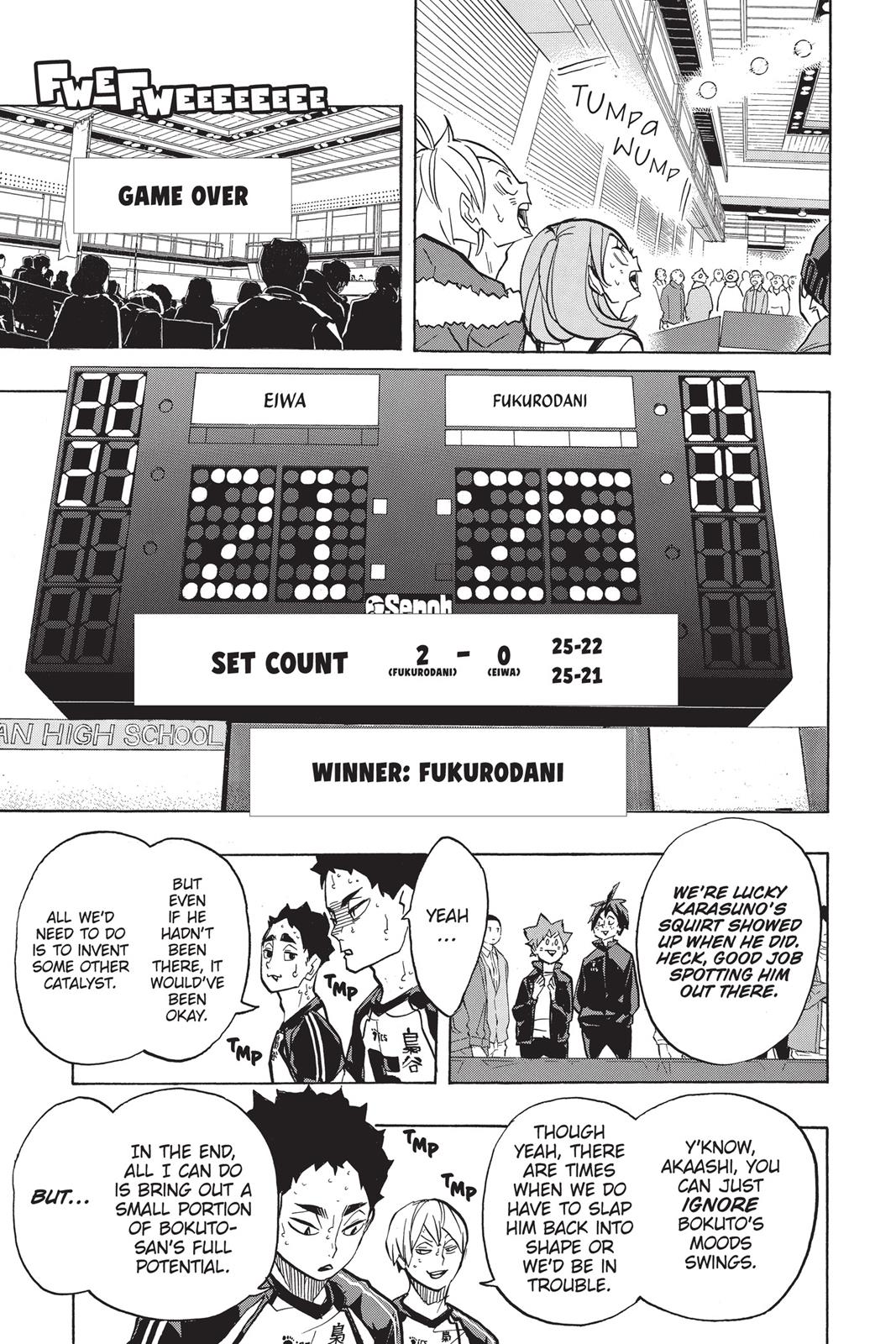 Haikyu!! Chapter 244 - Page 17