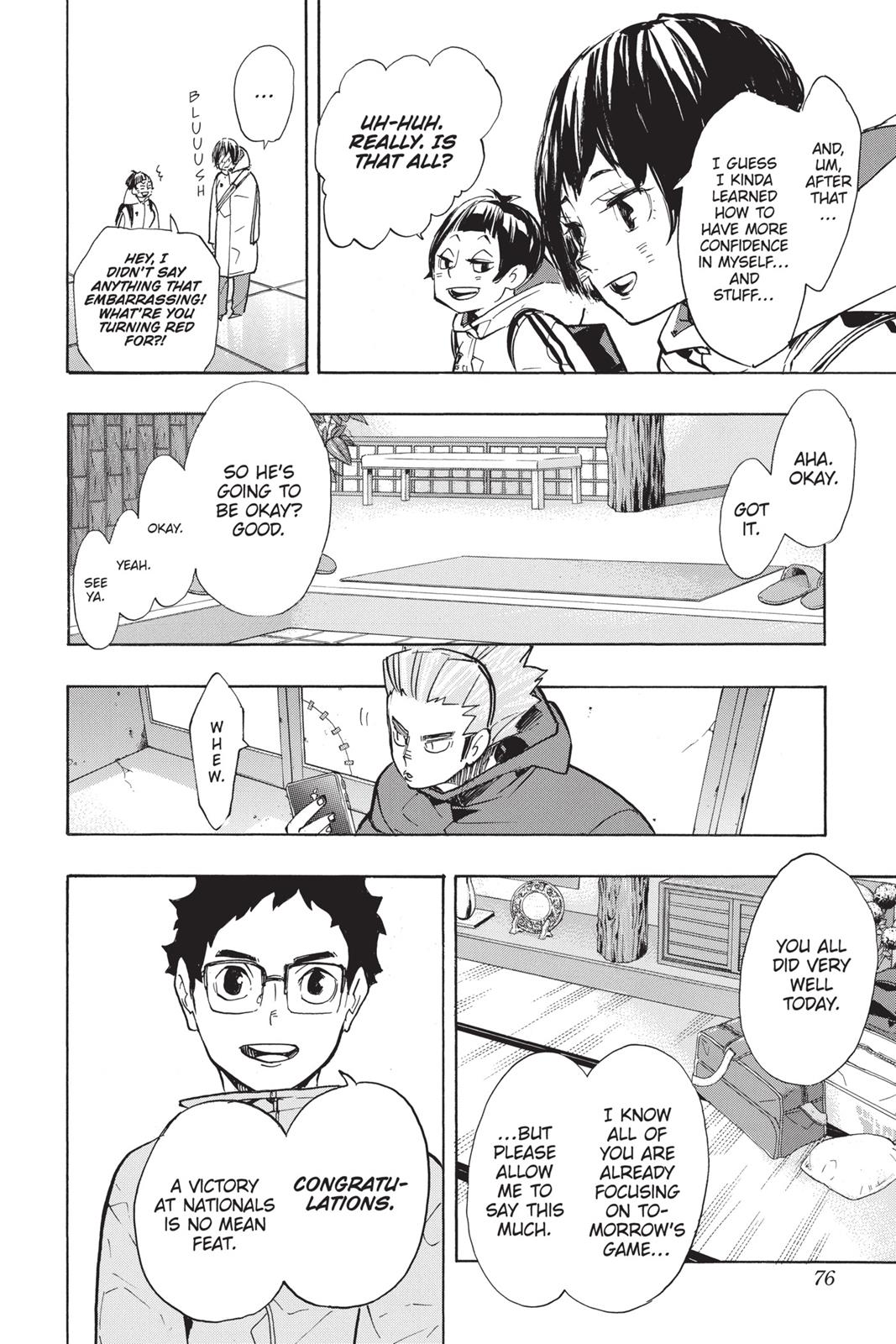 Haikyu!! Chapter 246 - Page 10