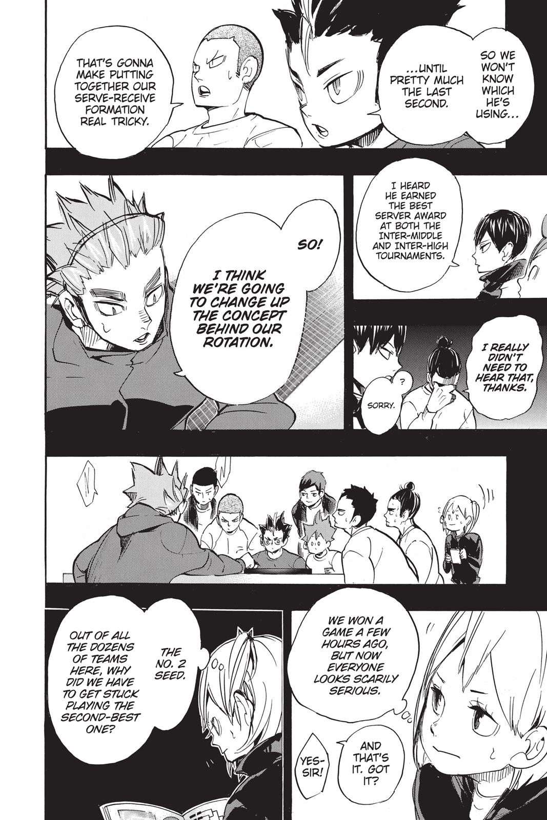 Haikyu!! Chapter 247 - Page 10