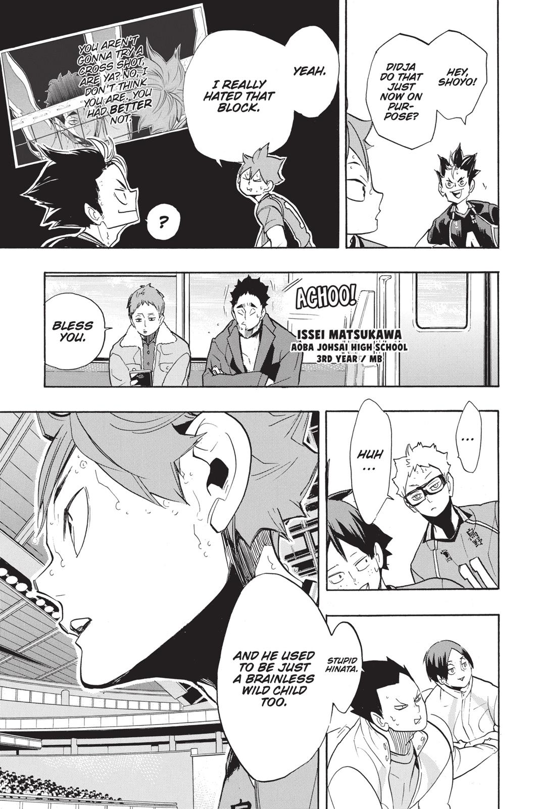 Haikyu!! Chapter 258 - Page 18