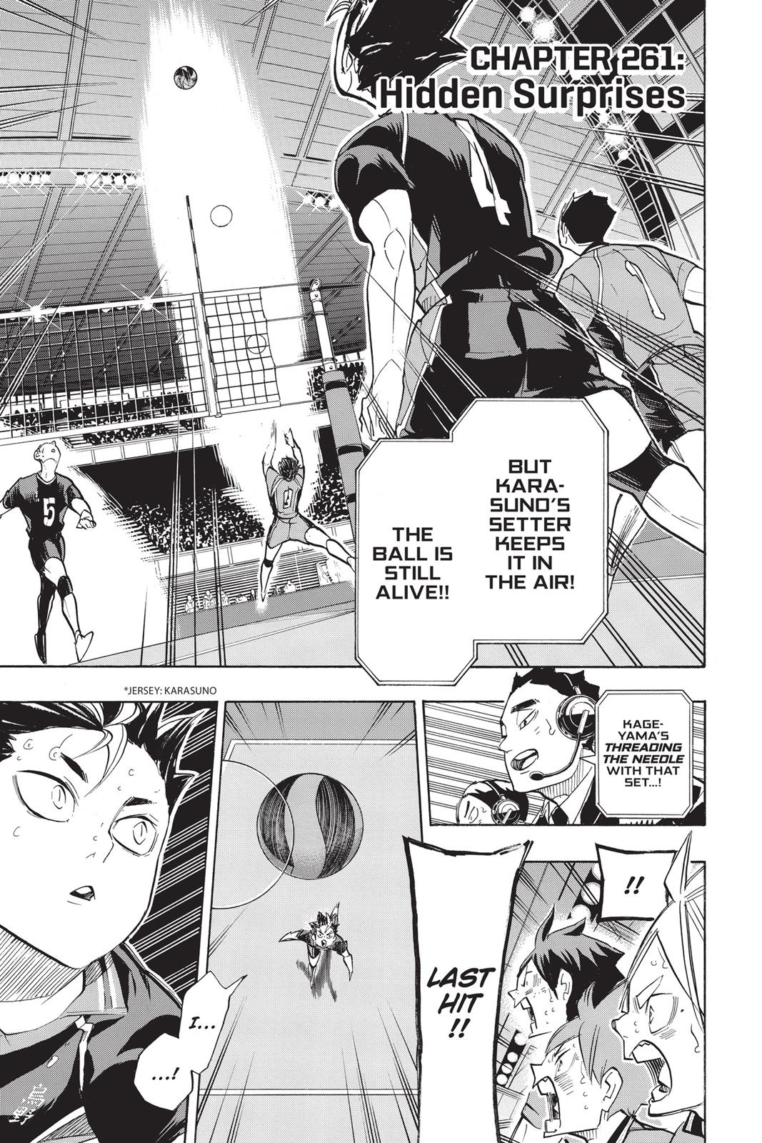 Haikyu!! Chapter 261 - Page 7