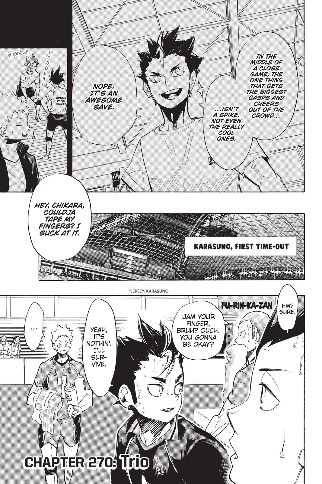 Haikyu!! Chapter 270 - Page 7