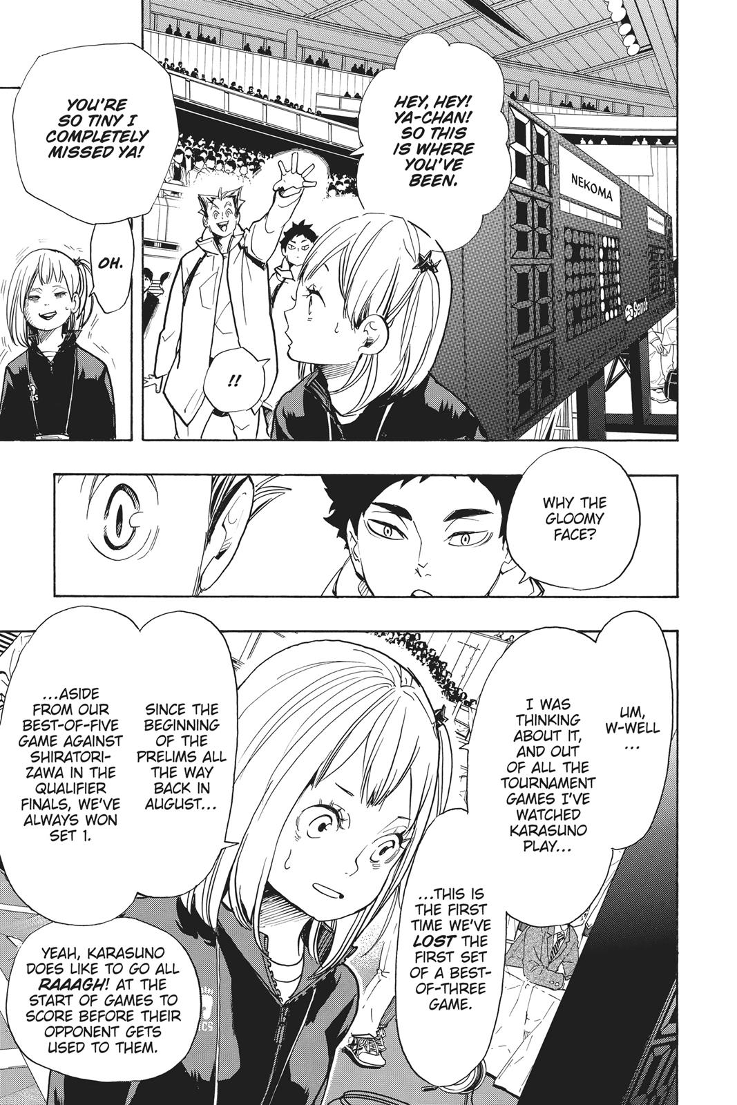 Haikyu!! Chapter 306 - Page 9