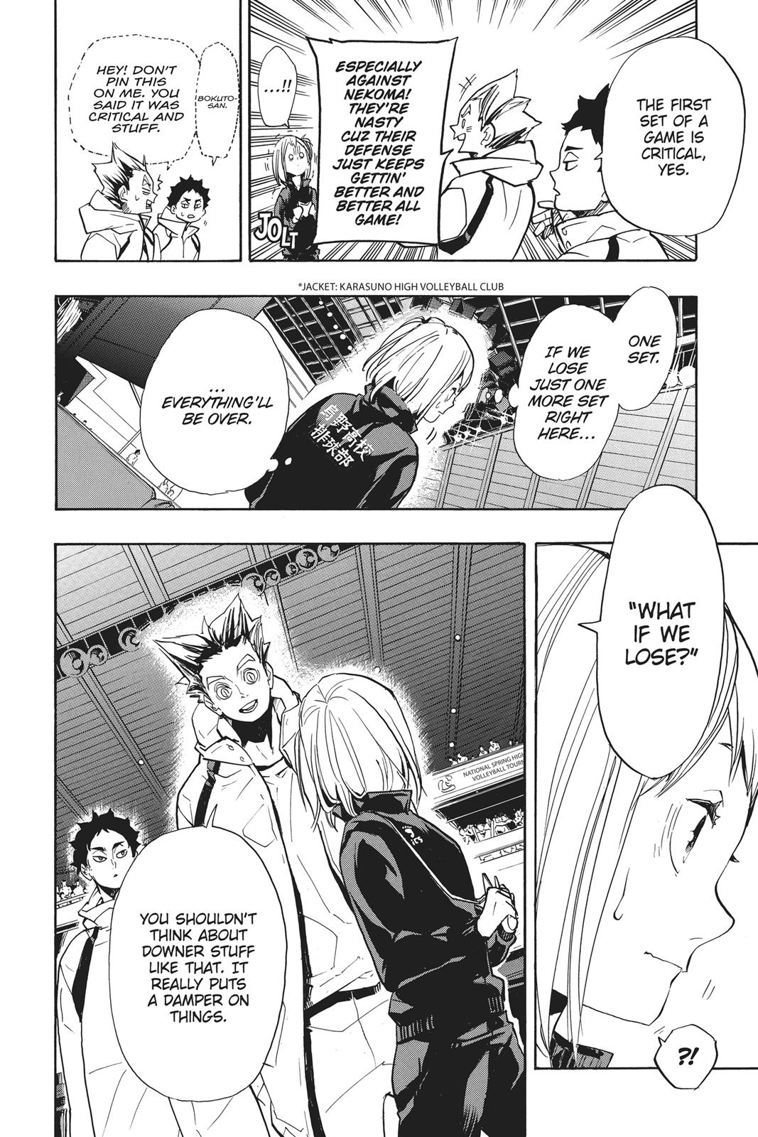 Haikyu!! Chapter 306 - Page 10