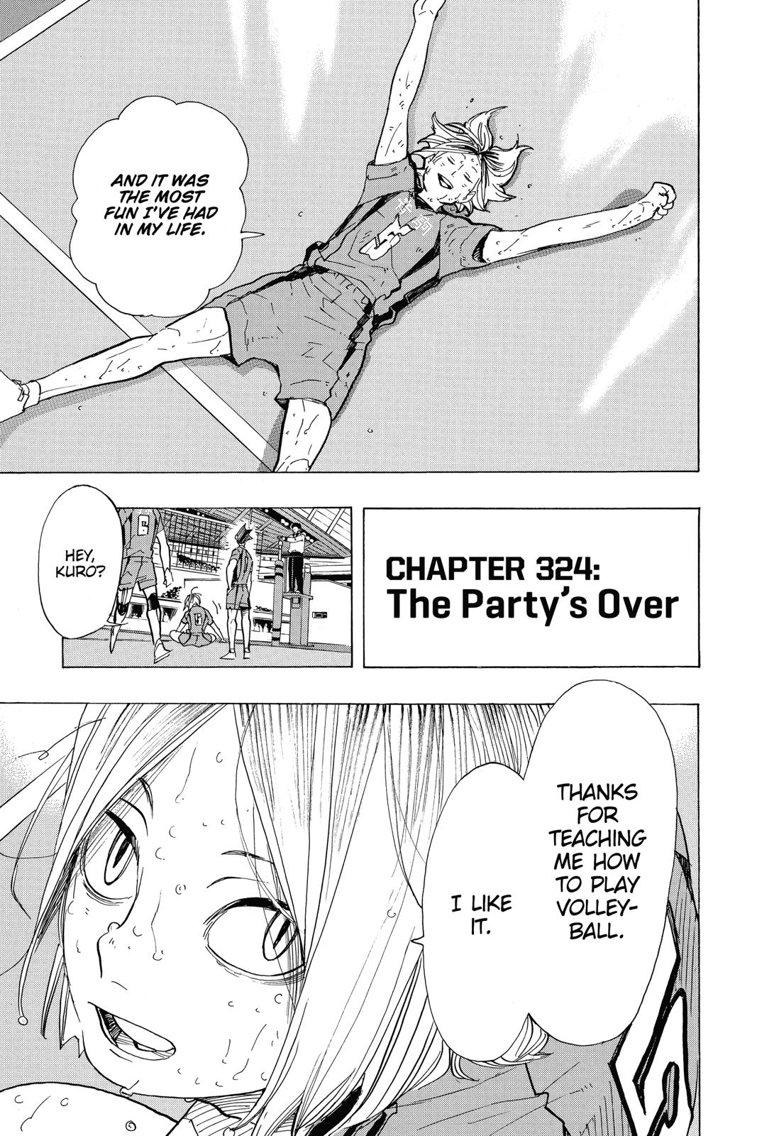 Haikyu!! Chapter 324 - Page 15
