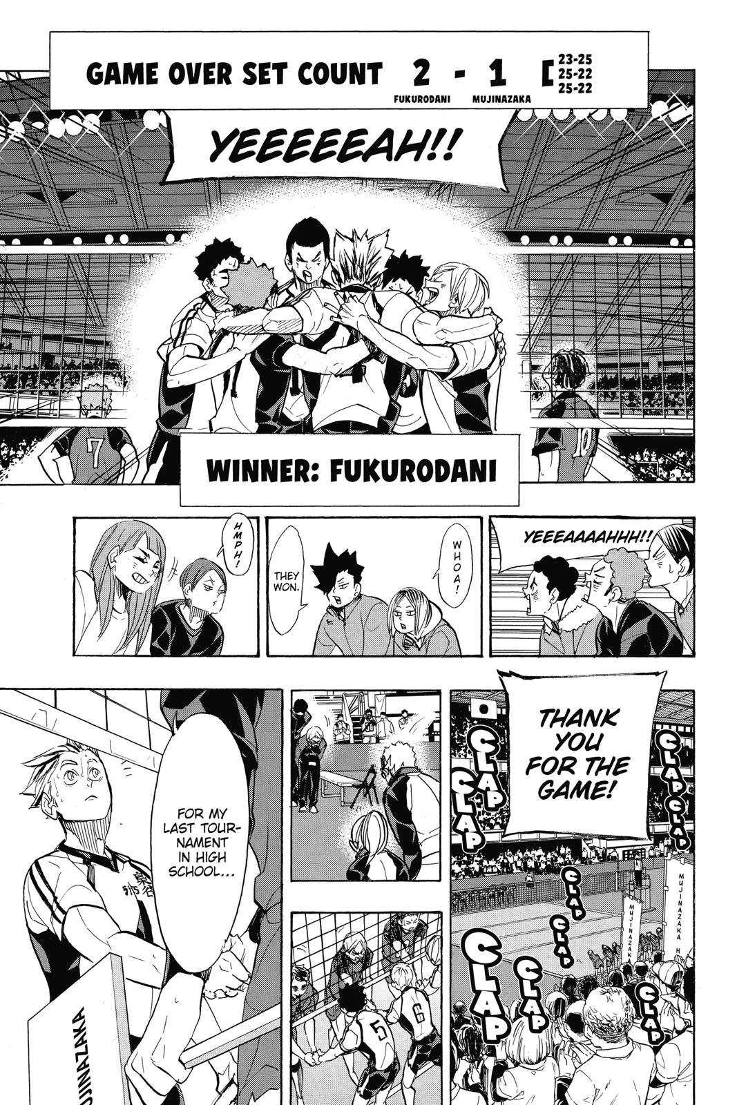 Haikyu!! Chapter 337 - Page 8