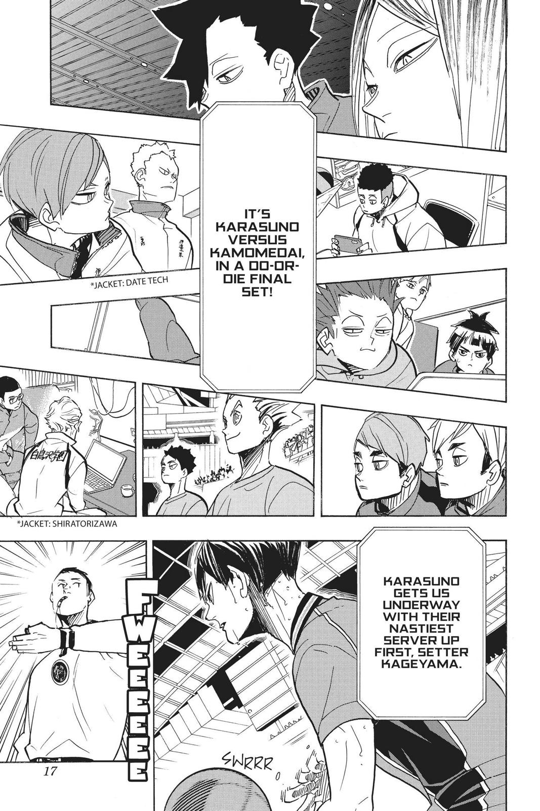 Haikyu!! Chapter 358 - Page 17