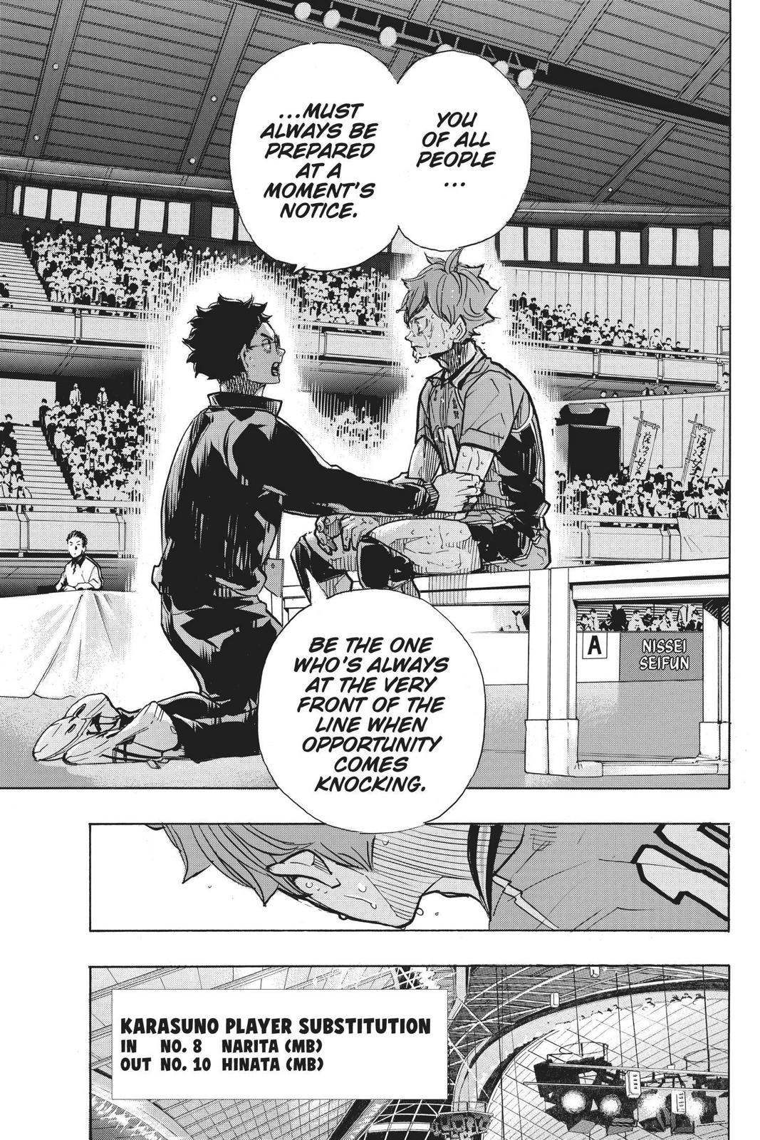 Haikyu!! Chapter 365 - Page 10