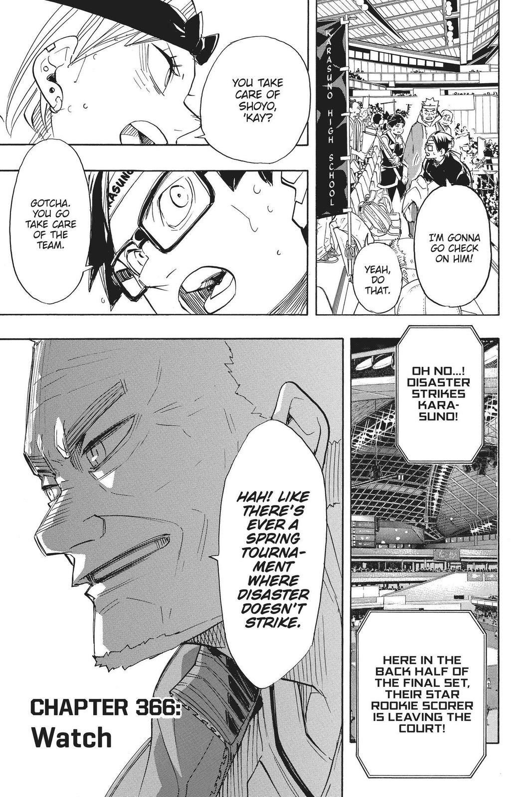 Haikyu!! Chapter 366 - Page 7