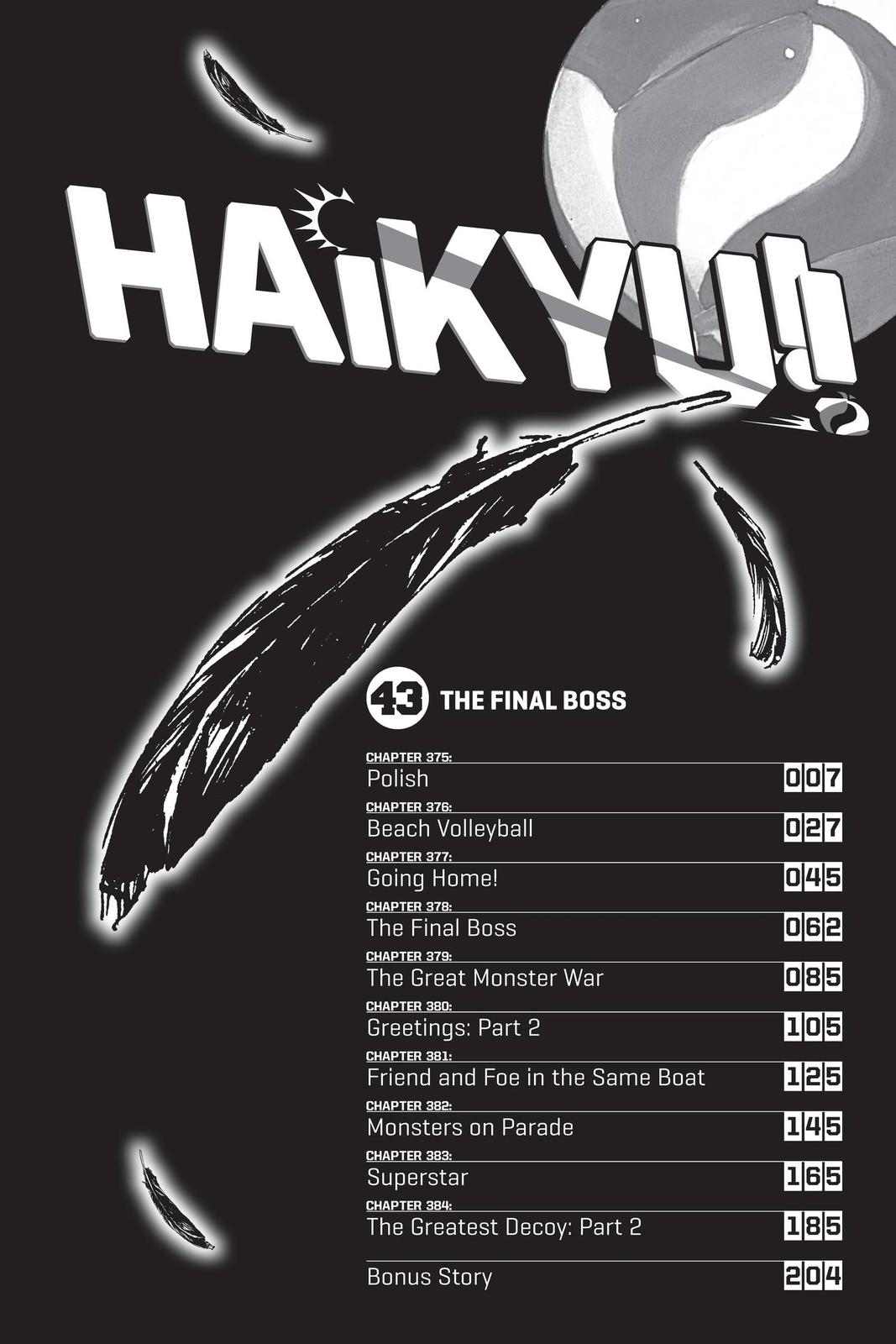 Haikyu!! Chapter 375 - Page 6