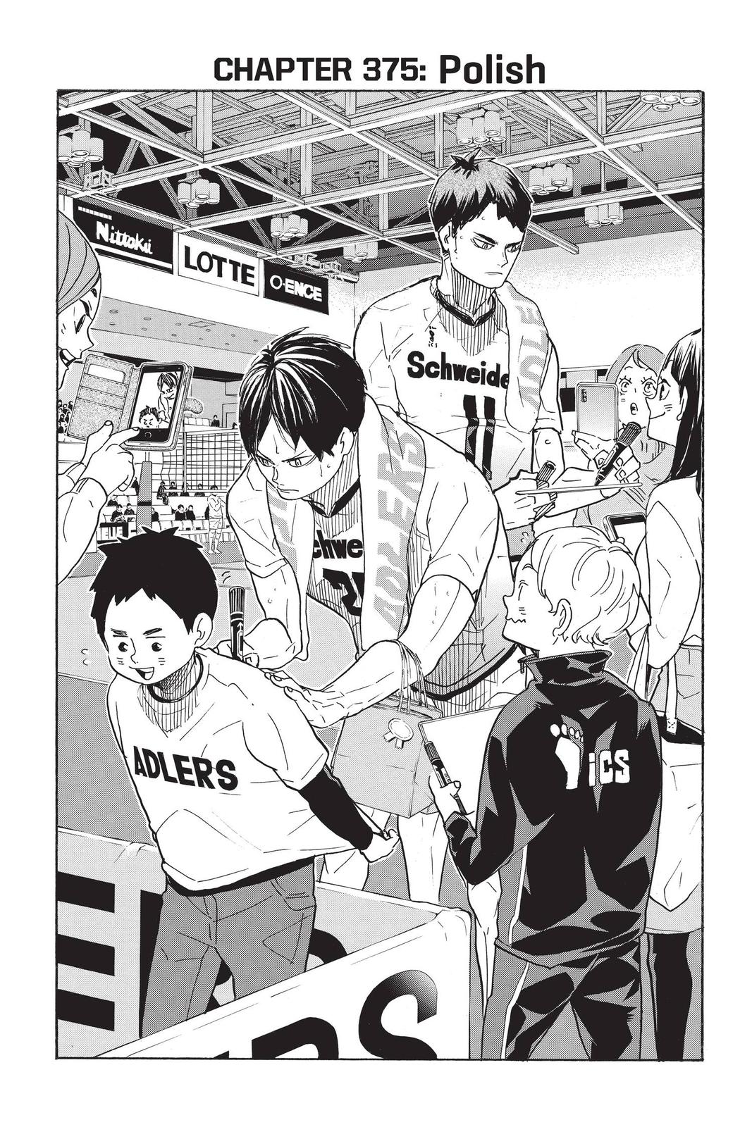 Haikyu!! Chapter 375 - Page 7