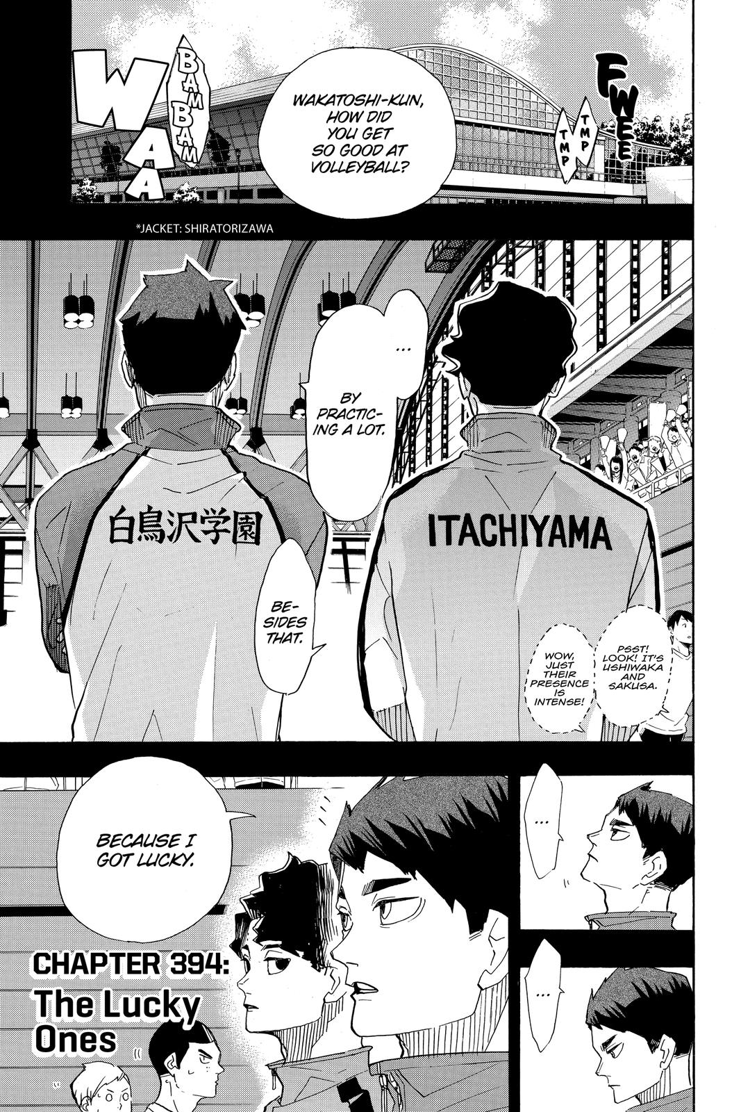 Haikyu!! Chapter 394 - Page 7